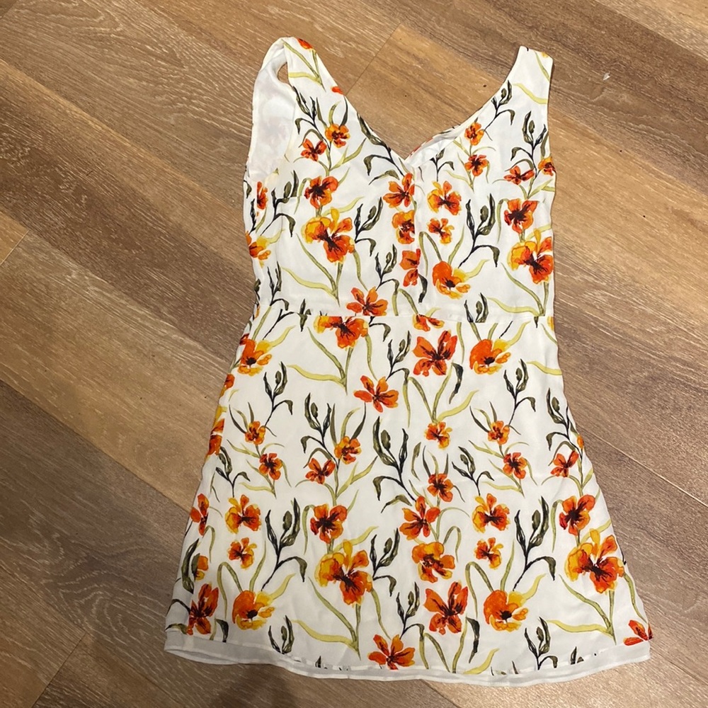 Little Moon Floral Summer Mini Dress